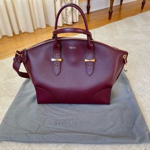 Alexander McQueen Large Legend Bag Burgundy